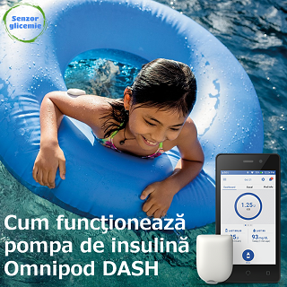 pompa de insulină Omnipod DASH