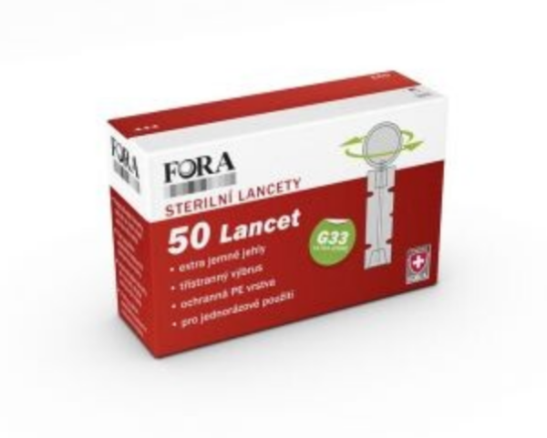 Lancetele sterile ACS024 FORA Diamond