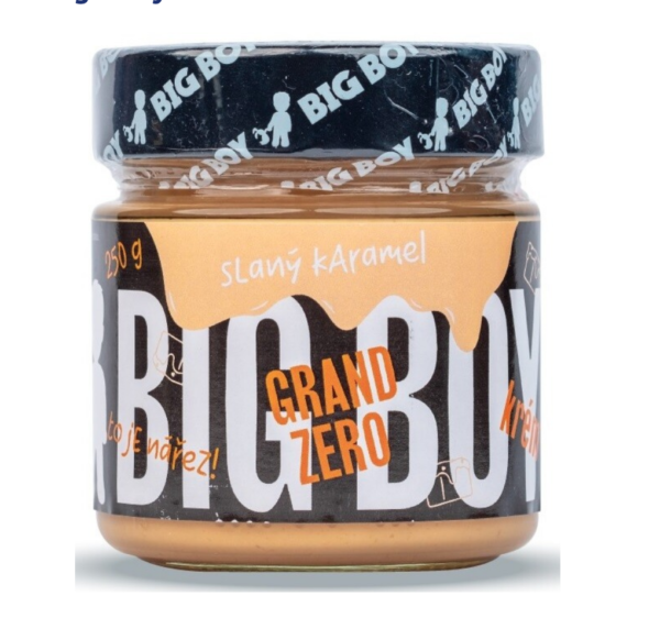 Big Boy Grand Zero 250g caramel sărat