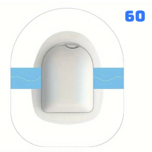 60 de plasturi transparenți pentru Omnipod Dash și Omnipod 5