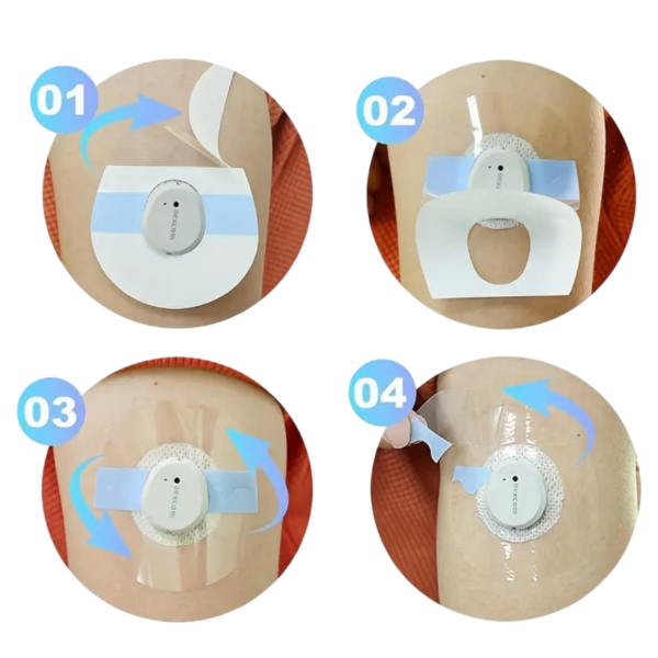 Plasturi transparenți pentru Dexcom G7