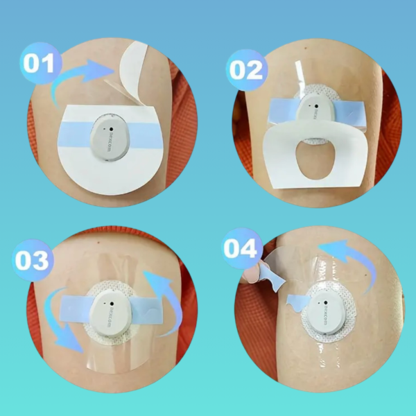 Plasturi transparenți pentru Dexcom G7